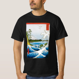 Camiseta Mar en Satta en la provincia de Suruga por Ando Hi