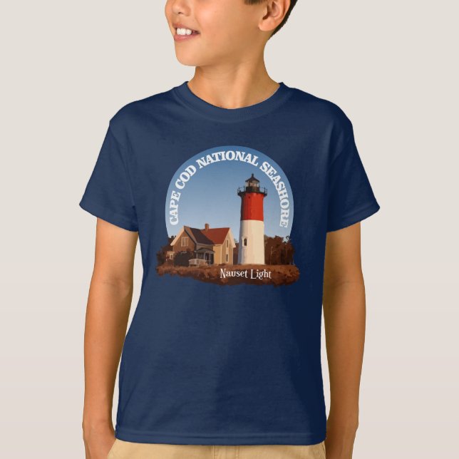 Camiseta Mar Nacional De Cape Cod (Anverso)