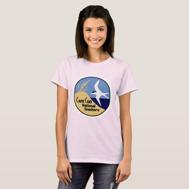Camiseta Mar Nacional De Cape Cod (Anverso completo)