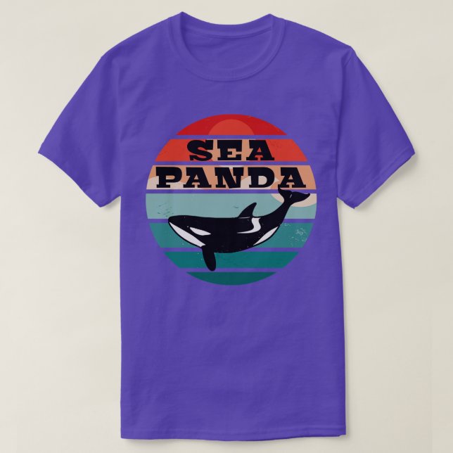 Camiseta Mar Panda Orca 1 (Diseño del anverso)