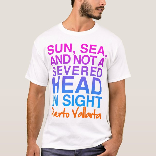 Camiseta Mar Puerto Vallarta de Sun (Anverso)