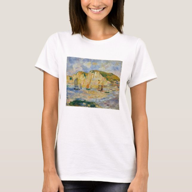 Camiseta Mar y acantilados (Anverso)