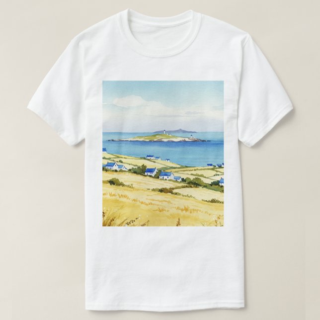 Camiseta Mar y playa (Diseño del anverso)