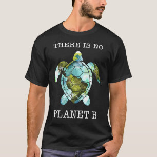 Camiseta Mar y Tortuga No Hay Planeta B Tshirt Women Bla