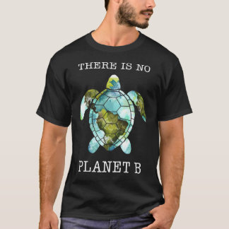 Camiseta Mar y Tortuga No Hay Planeta B Tshirt Women Bla