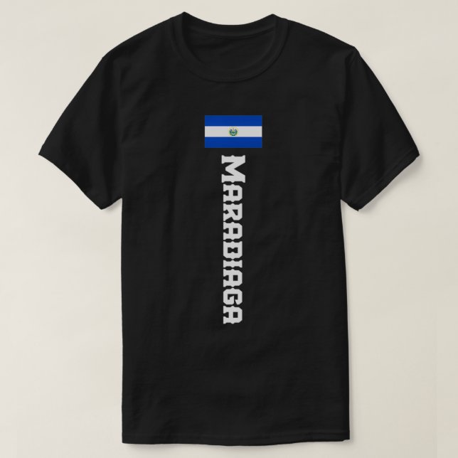 Camiseta Maradiaga Apellido El Salvador Para Hombres Mujere (Diseño del anverso)