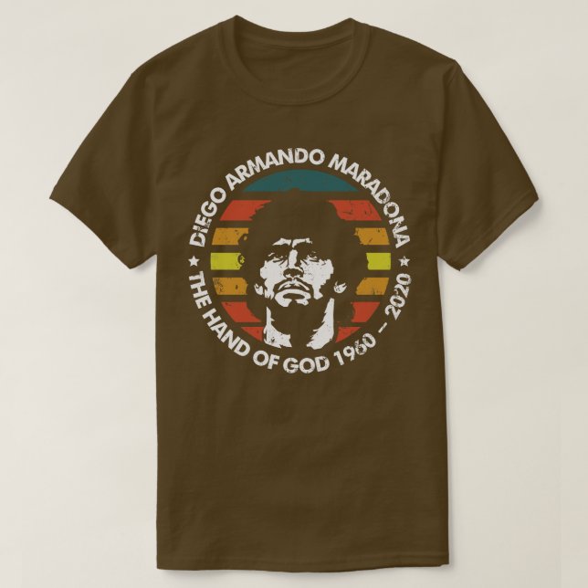 Camiseta Maradona La mano de Dios (Diseño del anverso)