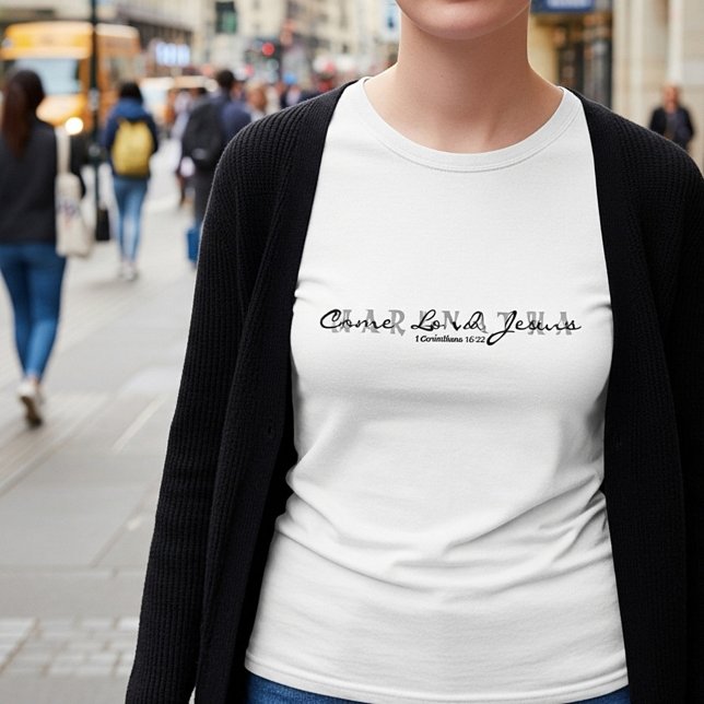 Camiseta Maranatha- Ven Señor Jesús (Subido por el creador)