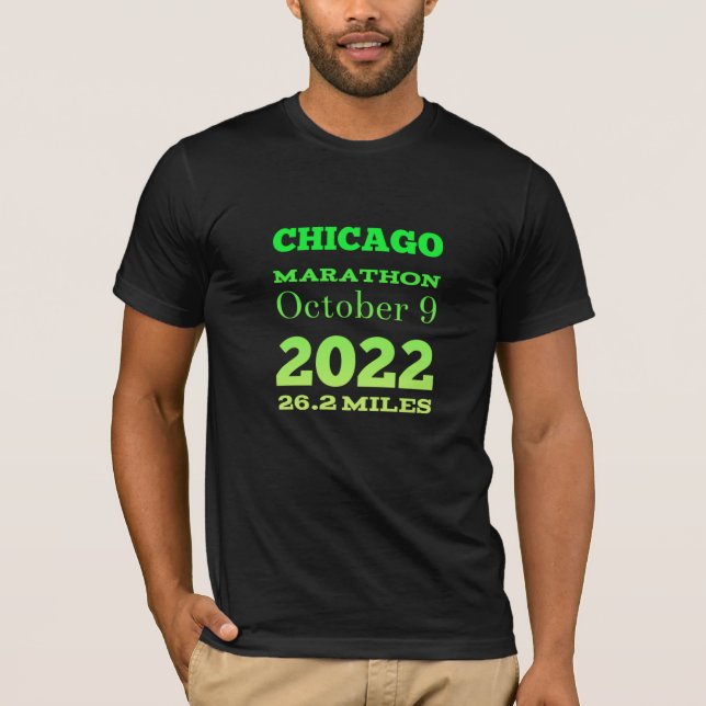 Camiseta Marathon de Chicago (Anverso)