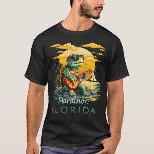 Camiseta Marathon Florida Keys Turtle de vacaciones
