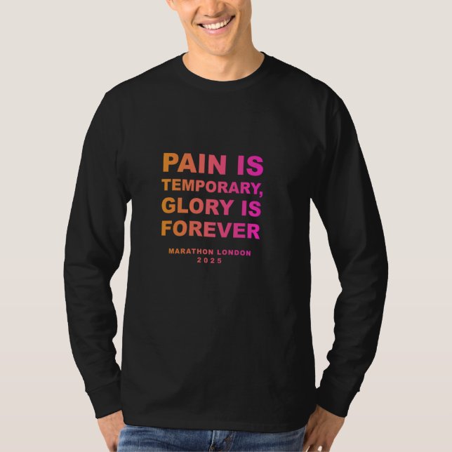Camiseta Marathon LONDON 2025 Finisher (Anverso)
