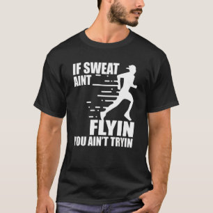 Camiseta Marathon Racer Sprint Runner Atleta en carrera