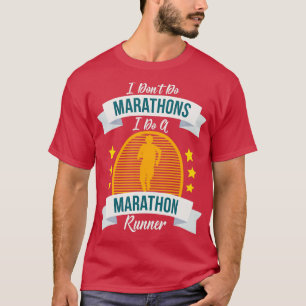 Camiseta Marathon Runner estrena carreras de carreras regal