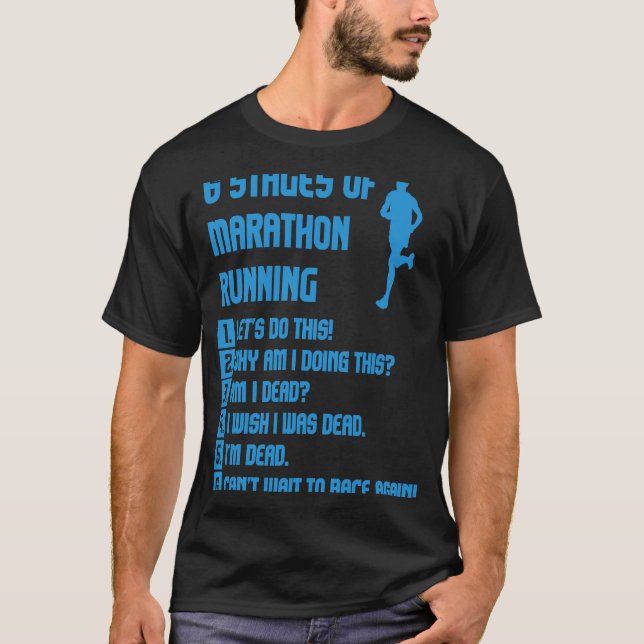 Camiseta Marathon Runner Marathoner Men (Anverso)