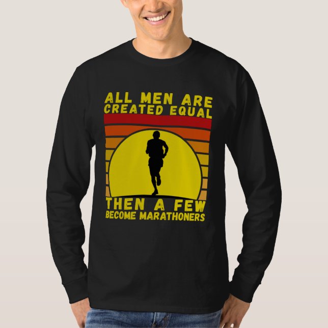 Camiseta Marathon Running For Jogging  And Enthusiast (Anverso)
