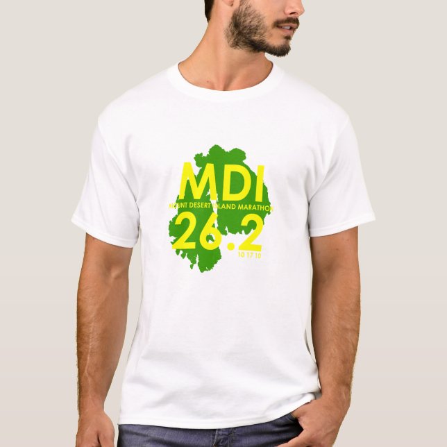 Camiseta Maratón 2010 de MDI (Anverso)