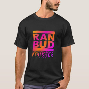 Camiseta Maratón Budapest 2025 Finalizada