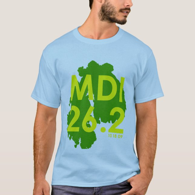Camiseta Maratón de 2009 MDI (Anverso)