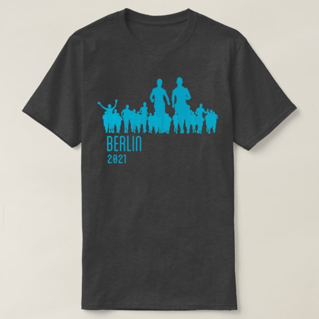 Camiseta Maratón de Berlín 2021 (Diseño del anverso)