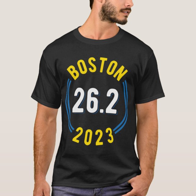 Camiseta Maratón de Boston 2023 (Anverso)