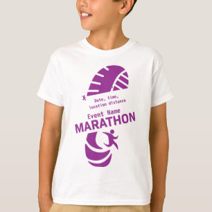 Camiseta Maratón de caridad evento promocional merch T-Shir