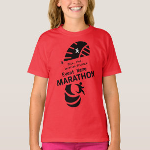 Camiseta Maratón de caridad evento promocional merch T-Shir