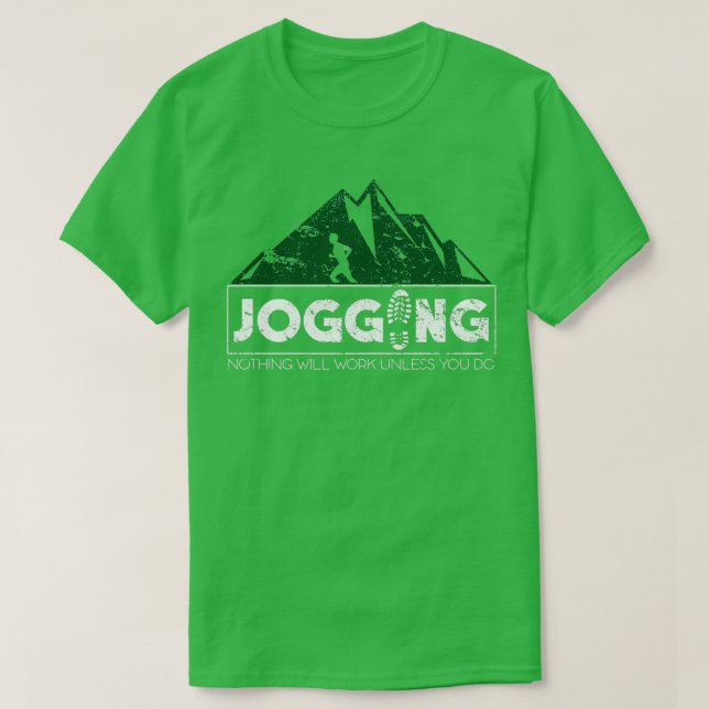 Camiseta Maratón de carreras de footing 1 (Diseño del anverso)