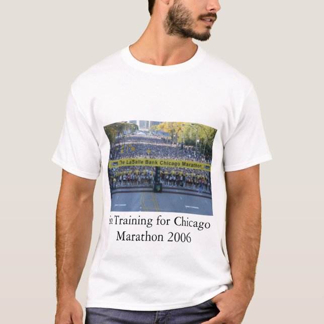 Camiseta Maratón de Chicago (Anverso)