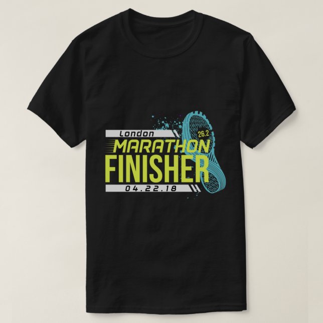Camiseta Maratón de Londres 2018 (Diseño del anverso)