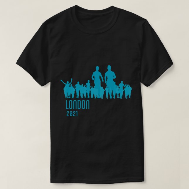 Camiseta Maratón de Londres 2021 (Diseño del anverso)
