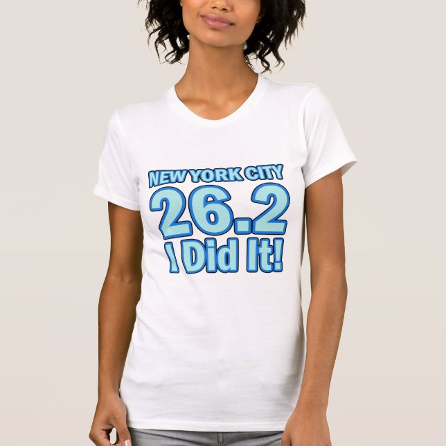 Camiseta Maratón de New York City (Anverso)
