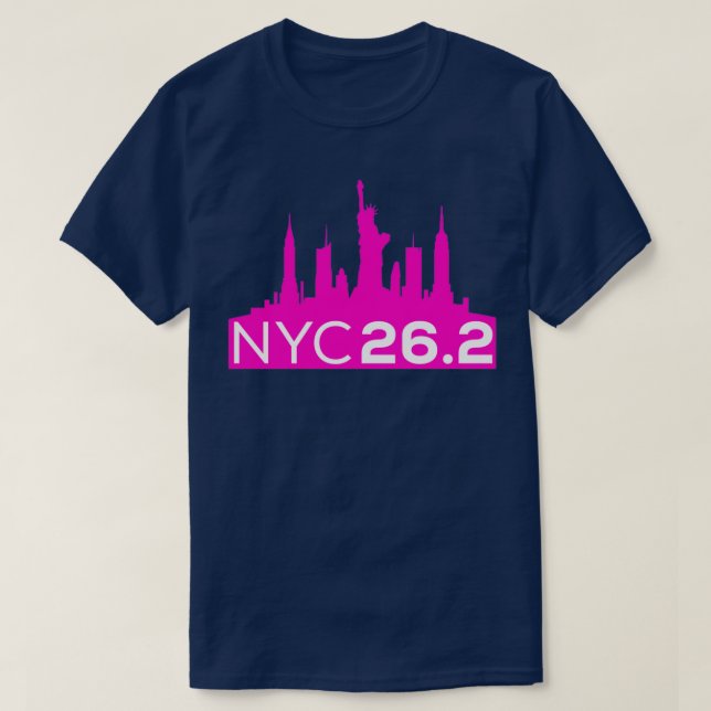 Camiseta Maratón de Nueva York (Diseño del anverso)
