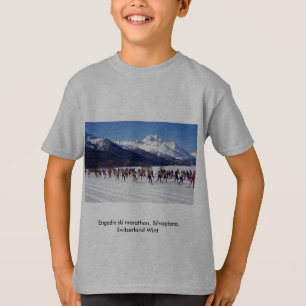 Camiseta Maratón del esquí de Engadin, Silvaplana, Suiza