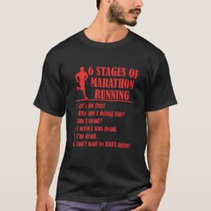 Camiseta Maratón divertida corredora maratonista hombres mu