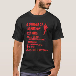 Camiseta Maratón divertida corredora maratonista hombres mu