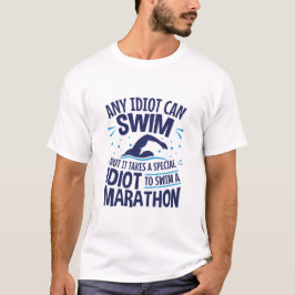 Camiseta Maratón en aguas abiertas diciendo