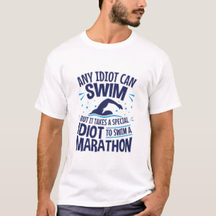 Camiseta Maratón en aguas abiertas diciendo