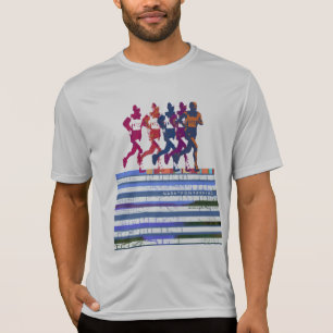 Camiseta maratón en marcha