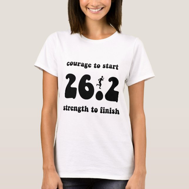 Camiseta Maratón inspirador (Anverso)