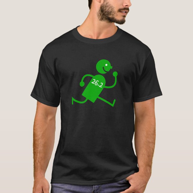 Camiseta Maratón lindo y divertido (Anverso)