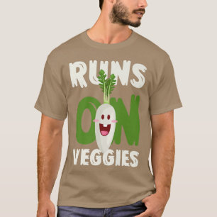 Camiseta Maratón Veggie Vegetarian Jogging Runner