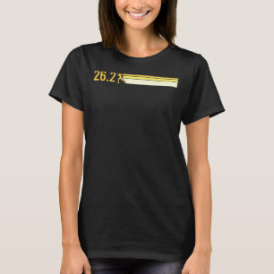 Camiseta Maratón Vintage Hombres Maratón Femenino 26 3 km R