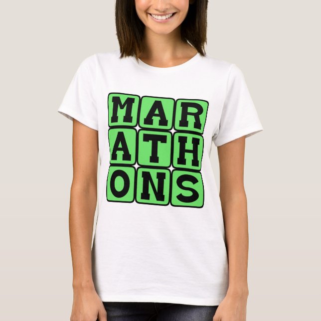 Camiseta Maratones, Logro del Corredor (Anverso)
