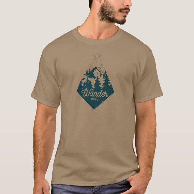 Camiseta Maravilla más Inspiradora expresión al aire libre (Anverso)
