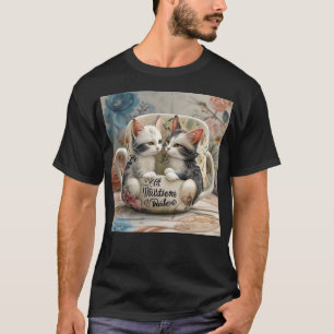 Camiseta Maravillas de bigotes: La amistad felina es para s