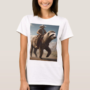Camiseta "Maravillas del Salvaje Oeste: Vaquero montando un