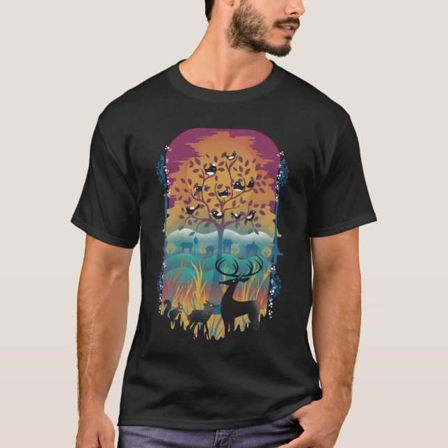 Camiseta Maravillas naturales (Anverso)