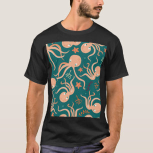 Camiseta Maravillas Subacuáticas: Baile Starfish Octopus