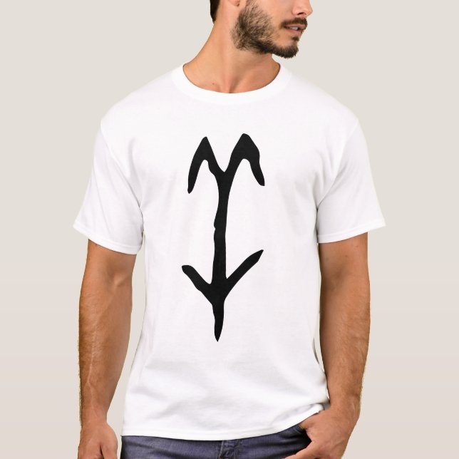Camiseta Maravillosa cabra-zoíaca china-#001-02- (Anverso)