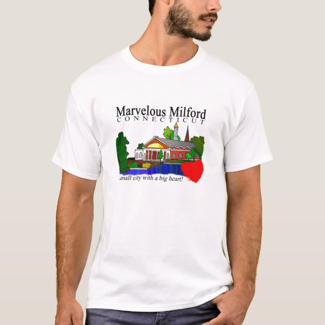Camiseta maravillosa de ayuntamiento de Milford (Anverso)